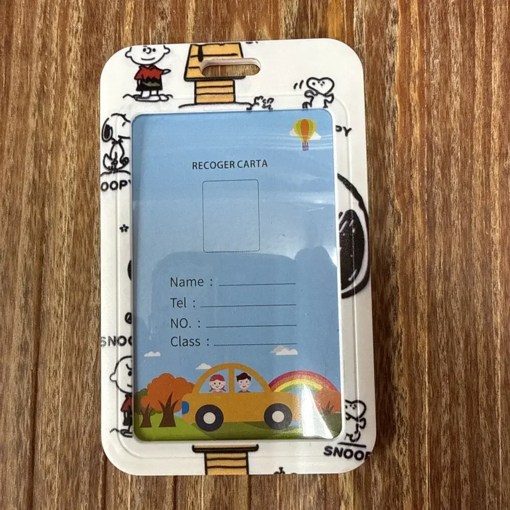 Snoopy Badge ID Holder